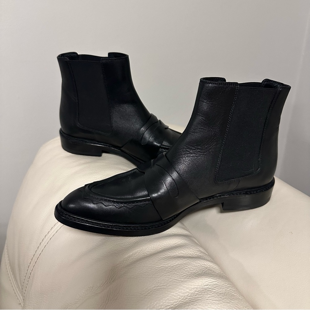 Christopher Kane Black Ankle Boots sz 9